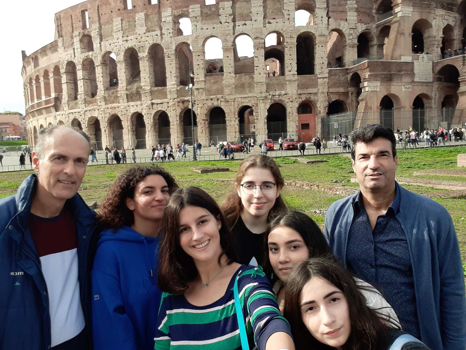 Αντιπροσωπεία του Βενετοκλείου 1ου ΓΕΛ Ρόδου στην Ιταλία, στα πλαίσια προγράμματος Erasmus+ με θέμα τη βιώσιμη τουριστική ανάπτυξη.